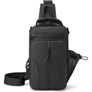 Anti theft crossbody sling backpack shoulder bag one strap travel daypack for me